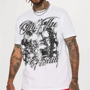 Only The Family White Graphic T-Shirt